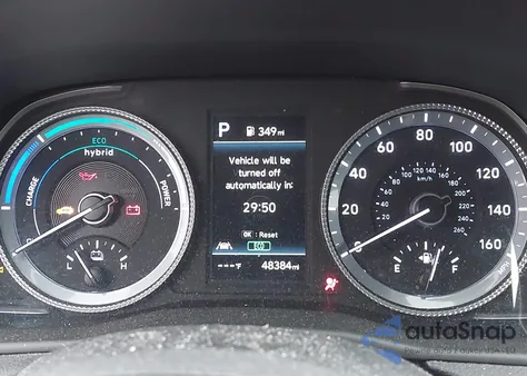 2021 Hyundai Sonata Blue z USA, uszkodzony, nr VIN KMHL24JJ9MA026744